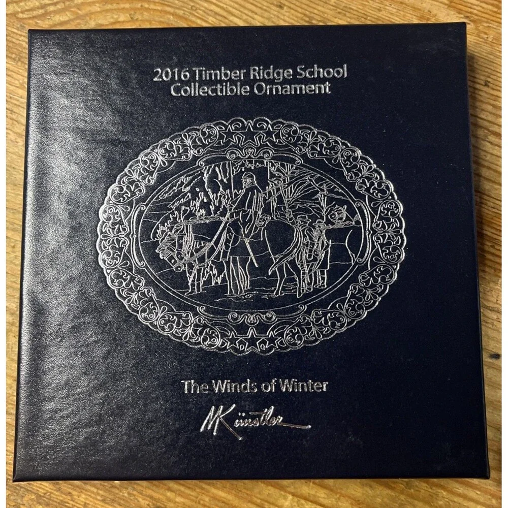 2016 Mort Kunstler Christmas Ornament Timber Ridge Civil War The Winds of Winter